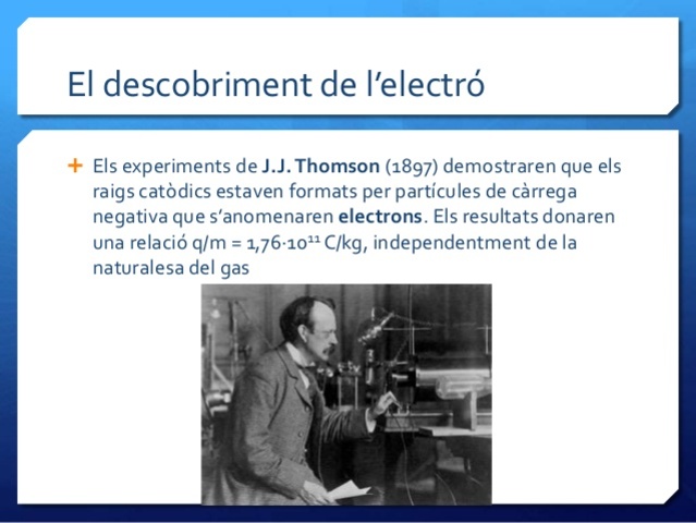 Descobriment de l'electró