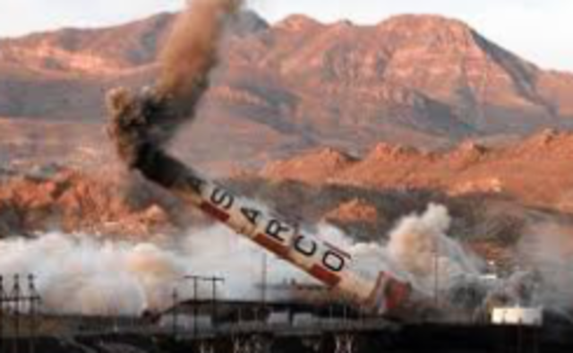 ASARCO smokestacks demolished