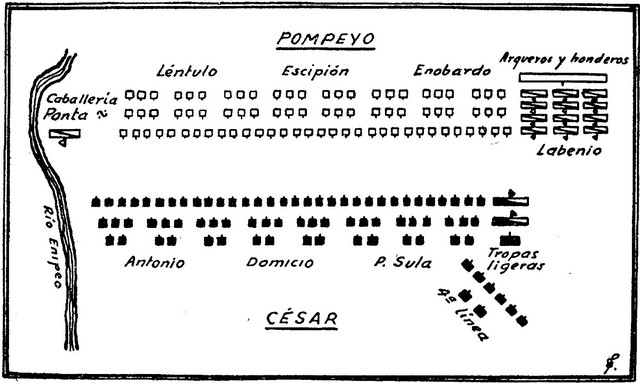 Caída de las tropas de Pompeyo