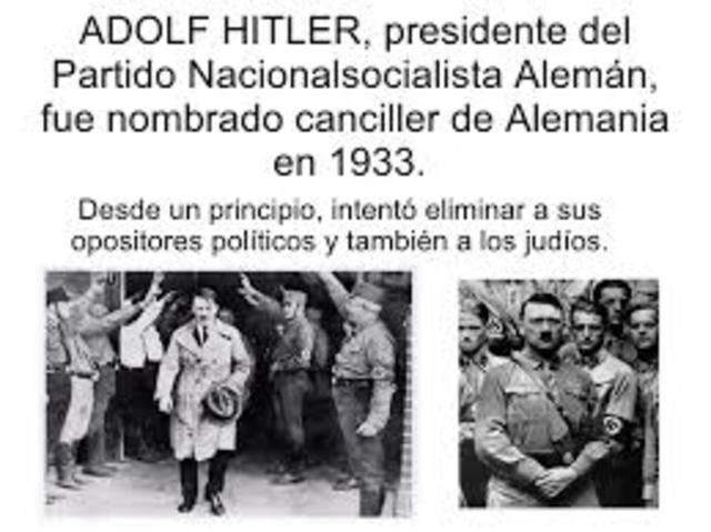 Hitler es nombrado Canciller de Alemania