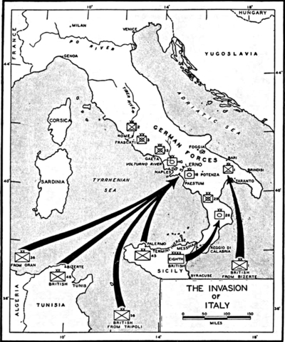 Allied invasion of Italy