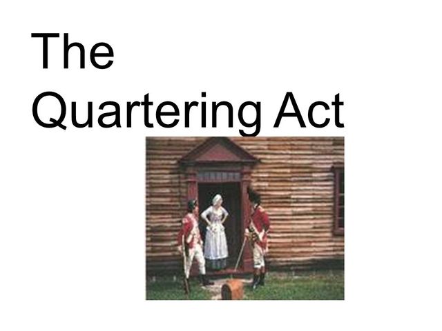 Quartering Act