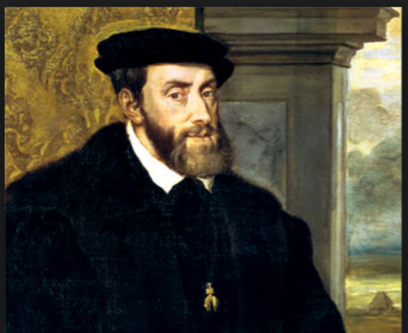 Carlos v manda a instruir a los hijos de los caciques