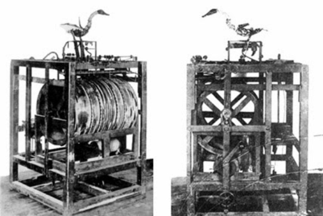 Digesting Duck, Jacques de Vaucanson