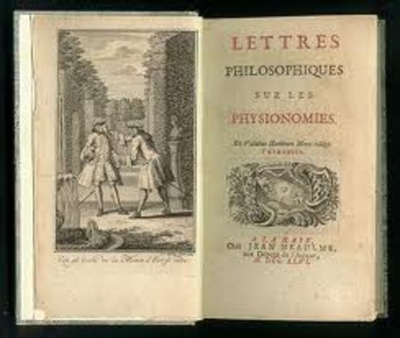 Voltaire udgiver Lettres Philosophiques