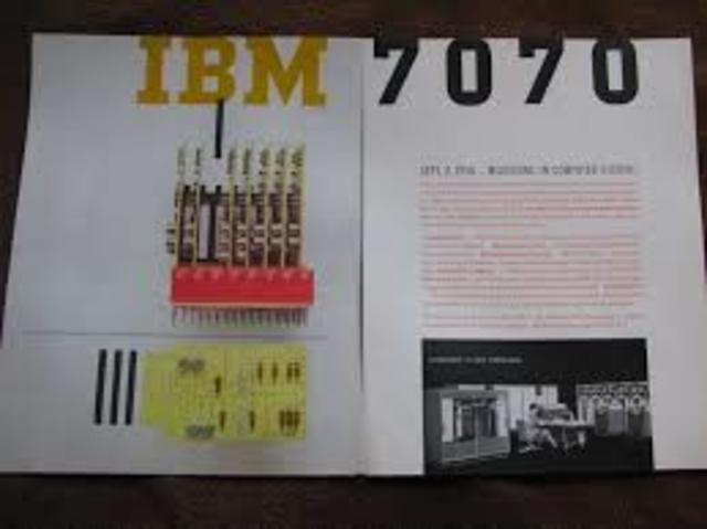 Creación de la IBM 7070