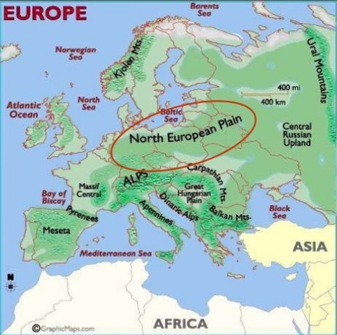 17.1: Europe: The Northern European Plain