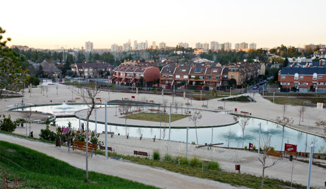 Inauguración parque Juan Pablo II