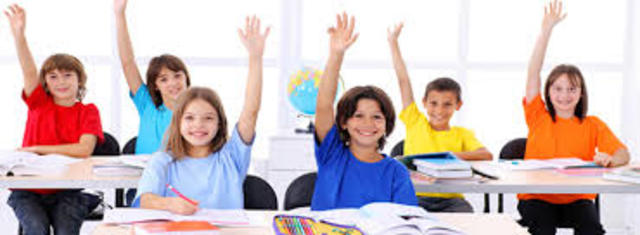 Comienzo en la Escuela de Primaria