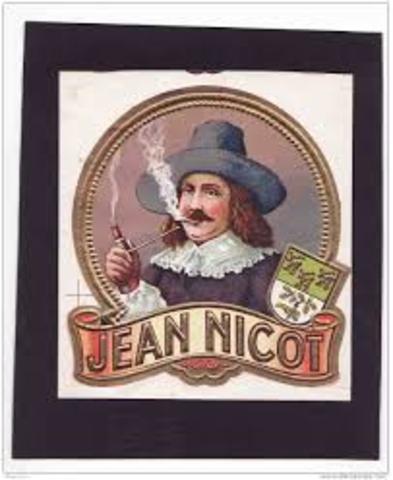 Jean Nicot sent samples to Paris