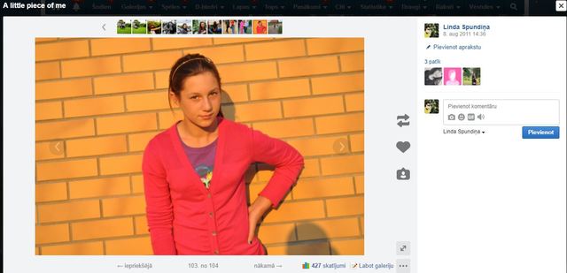 Linda pievienojas draugiem.lv