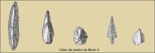 continuación de la Utilización de huesos y piedras