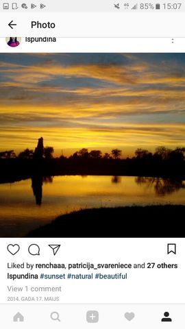 Linda pievienojas Instagram