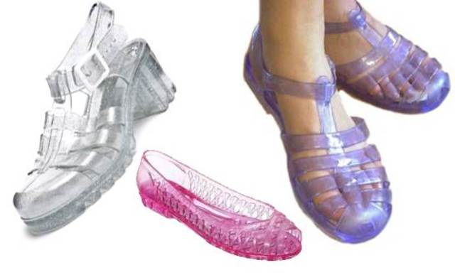 jelly shoes