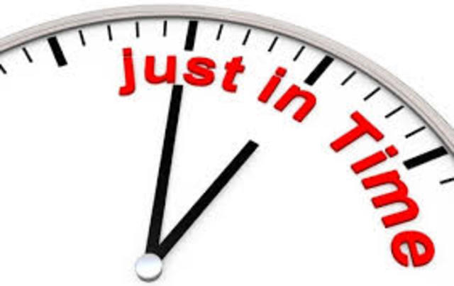 JUST IN TIME (METODO DE JUSTO A TIEMPO)