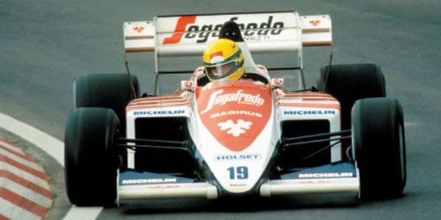 Estreia de Ayrton Senna na F1