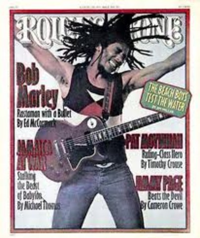 Marley returned to Jamaica