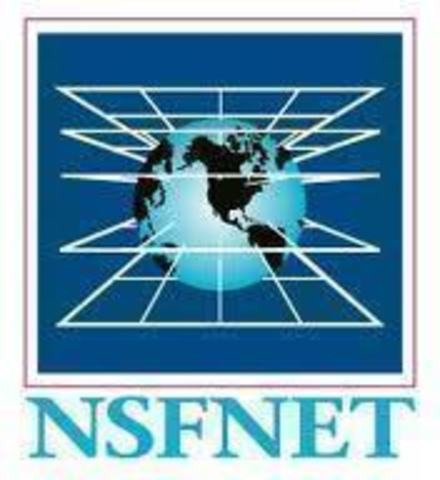 NSFNET reemplaza a ARPANET