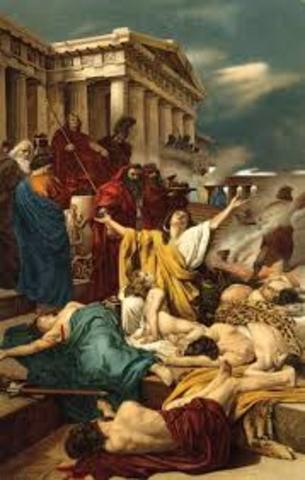 Maccabees revolt against the Greeks