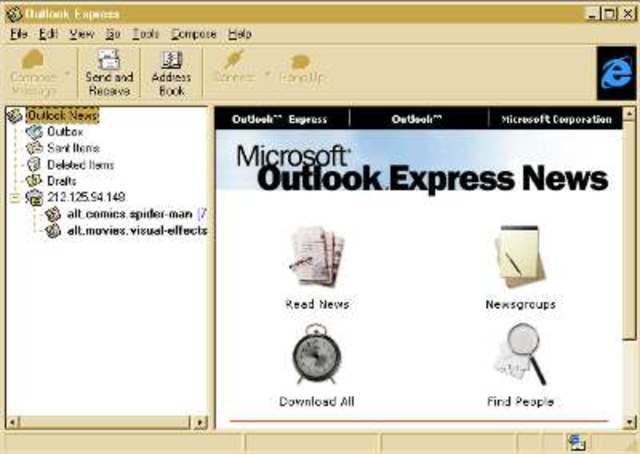 Creación de los NewsGroups