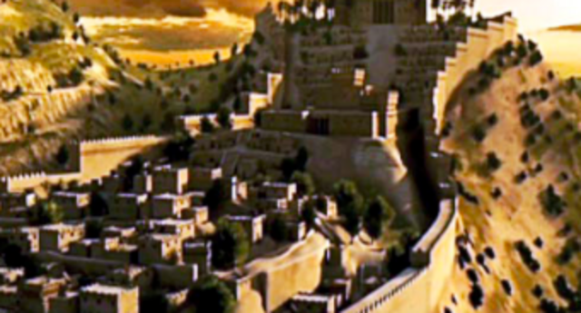 King David names Jerusalem as the Capital