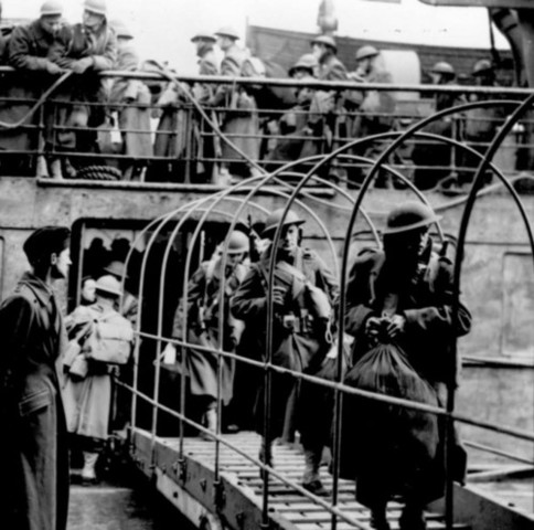 First American Soldiers to Europe