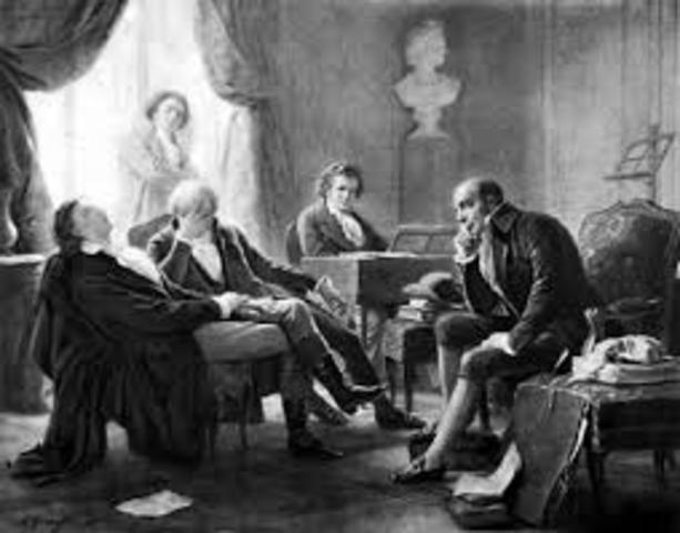 1812 Meeting in Bohemia with Goethe. Compose the seventh and eighth symphonies.
