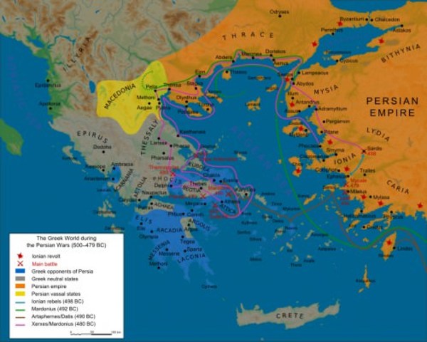 Greeks defeat Persians at Salamis
