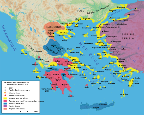 Peloponnesian War (431 - 404 B.C.)