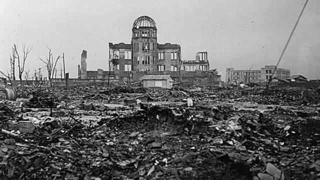 First Atomic Bomb on Hiroshima