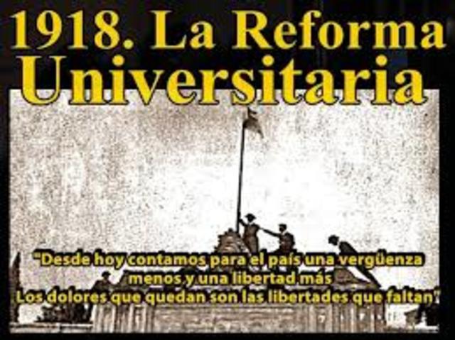 Revolución universitaria en América Látina