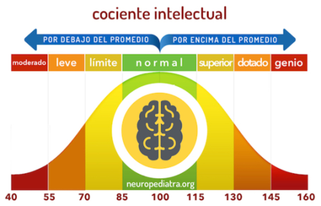 Clasificación de inteligencia.