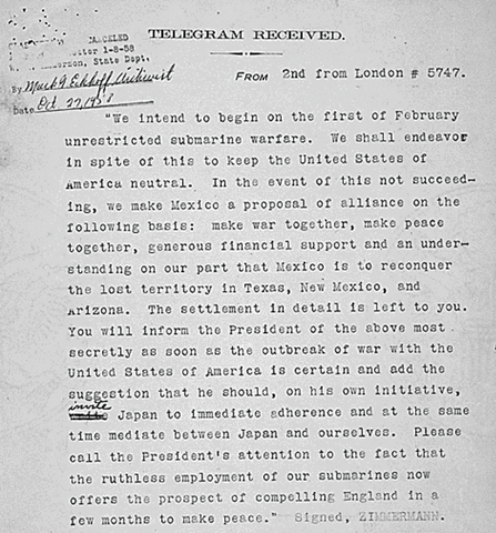 Zimmermann Telegram