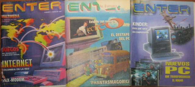 Revistas Enter, Punto G y Aló