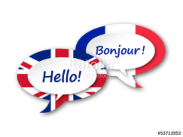 Llegada del idioma extranjero.