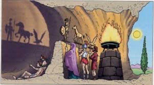 360 a.c Caverna de platon