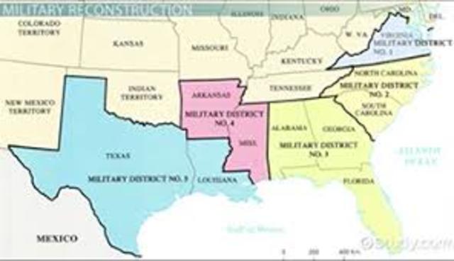 Military Reconstruction act