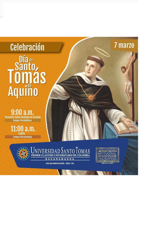 Fiesta Patronial en Honor a Santo Tomas de Aquino.