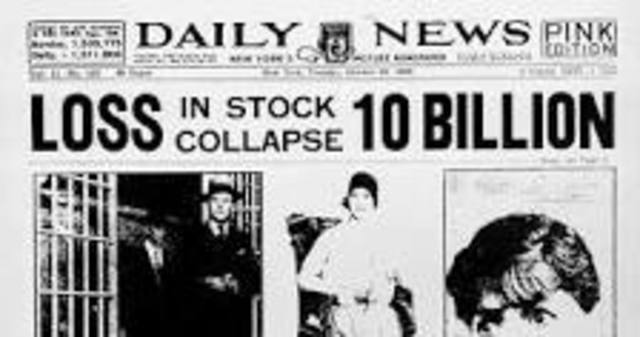 Wall Street Crash of 1929