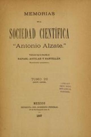 Creación del “Comité Permanente para Promover las Investigaciones Científicas en México"