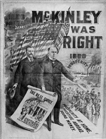 President McKinley - Election of 1900