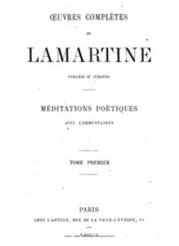 Alphonse Lamartine