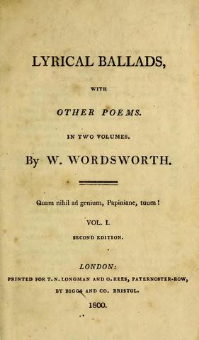 W. WORDSWORTH (1770-1850)