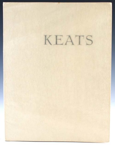 John Keats. Ingelesa 1795-1821
