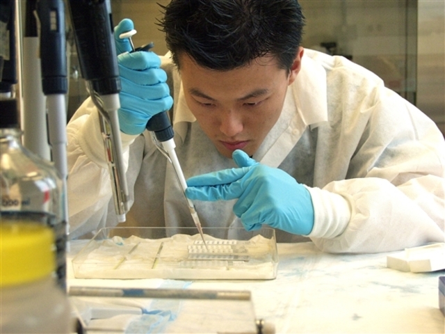 Scientist began developing blood-screening tests for infectious diseases