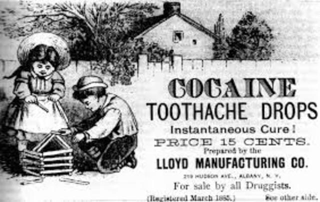 Cocaine Toothache Drops