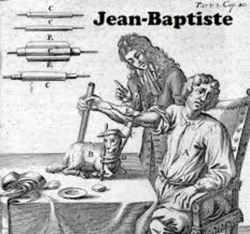 First blood transfusion performed