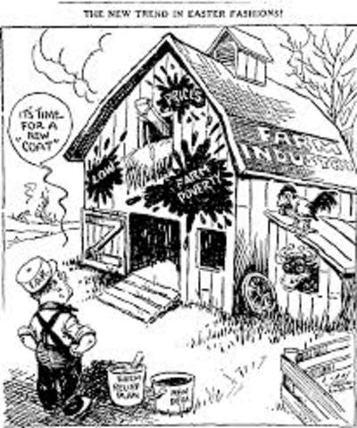 The Agricultural adjustment act