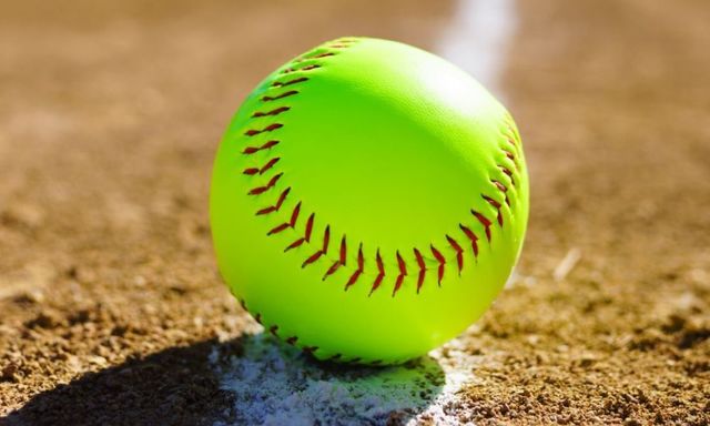 I started playing softball