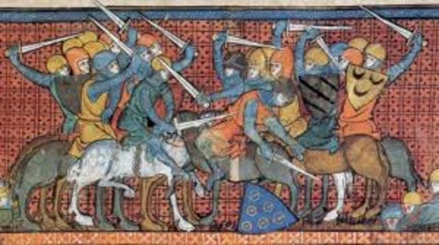 I normanni vincono ad Hastings